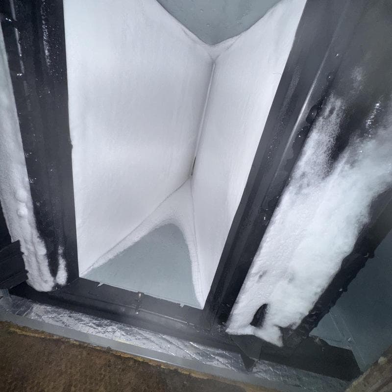Frozen indoor coil, Port St. Lucie
