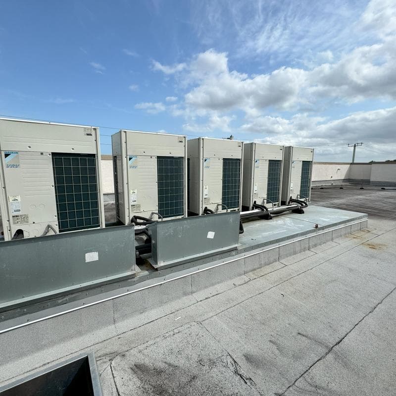 VRF system installed at a school, Port St. Lucie