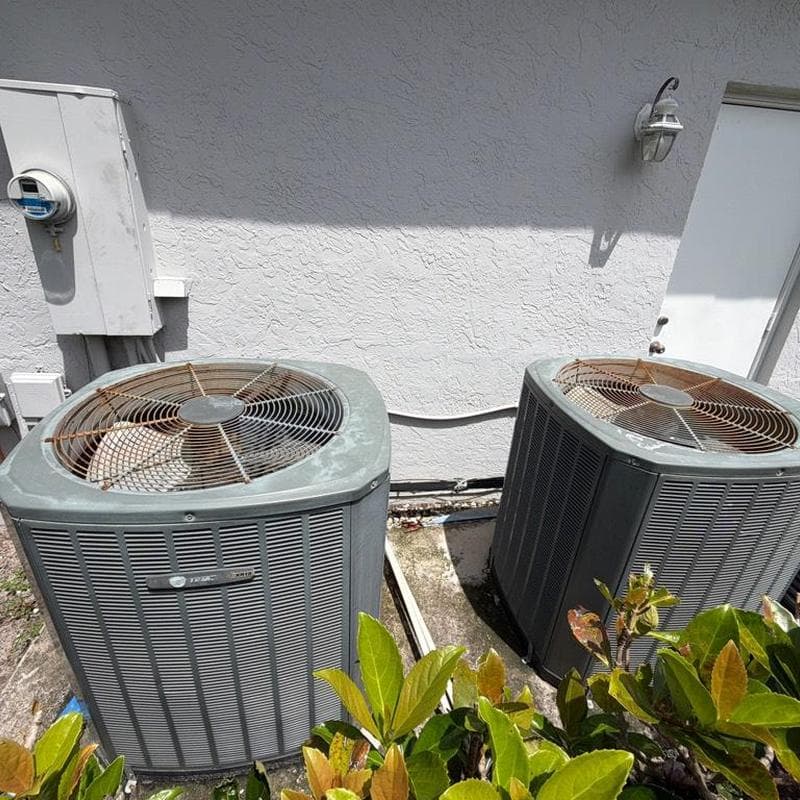 Two Trane systems, one bad condenser, Palm City