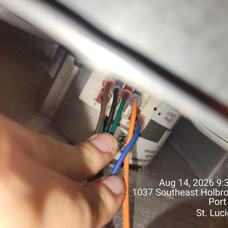 AC not working, air handler wiring, Port St. Lucie