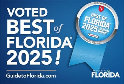 2025 Best of Florida Regional Award winner, Excellence in HVAC Service