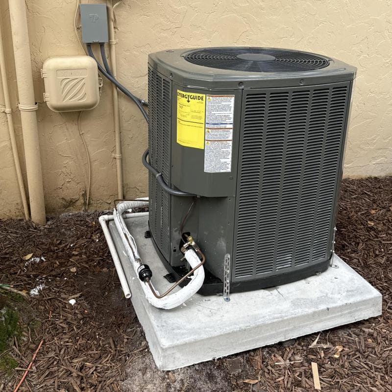 Trane heat pump, Jensen Beach