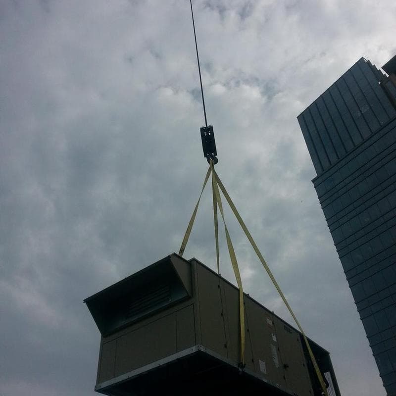 Large commercial equipment replacement, Jensen Beach