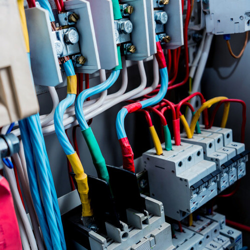 electrical equipment in an HVAC system