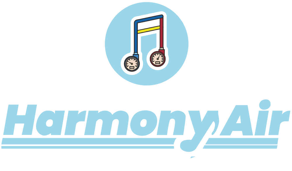 Harmony logo with white text