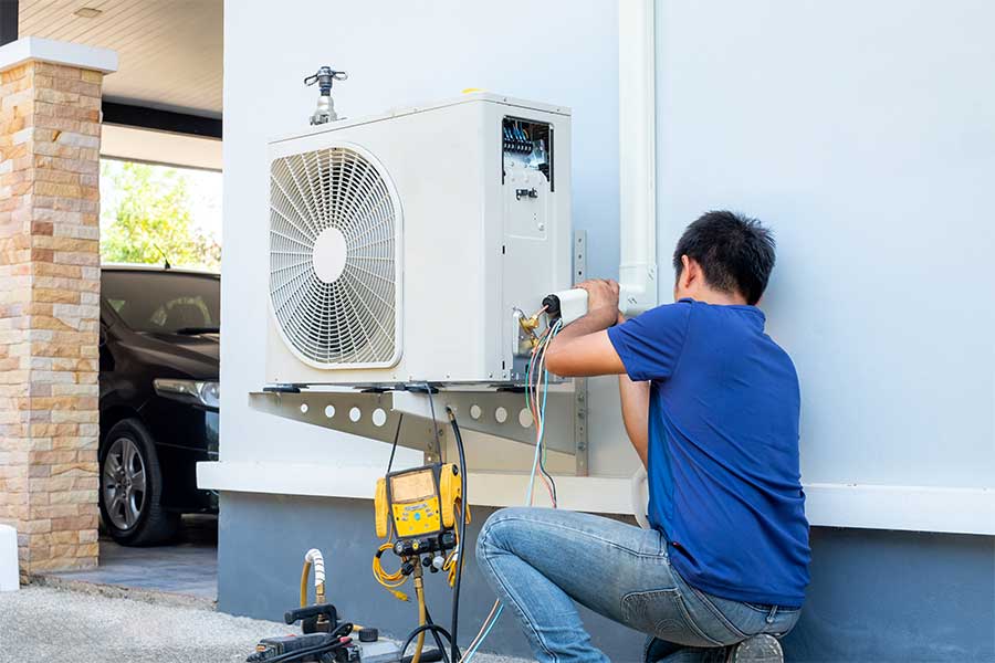 Installing an AC